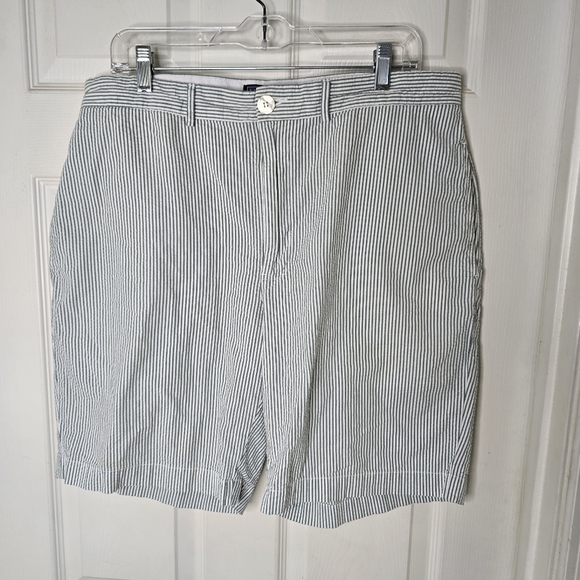 Men's Polo Ralph‎ Lauren green white stripe Willis Short 36 - Picture 1 of 8